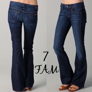7 for All Mankind A Pocket Flare Nouveau NY Size 8